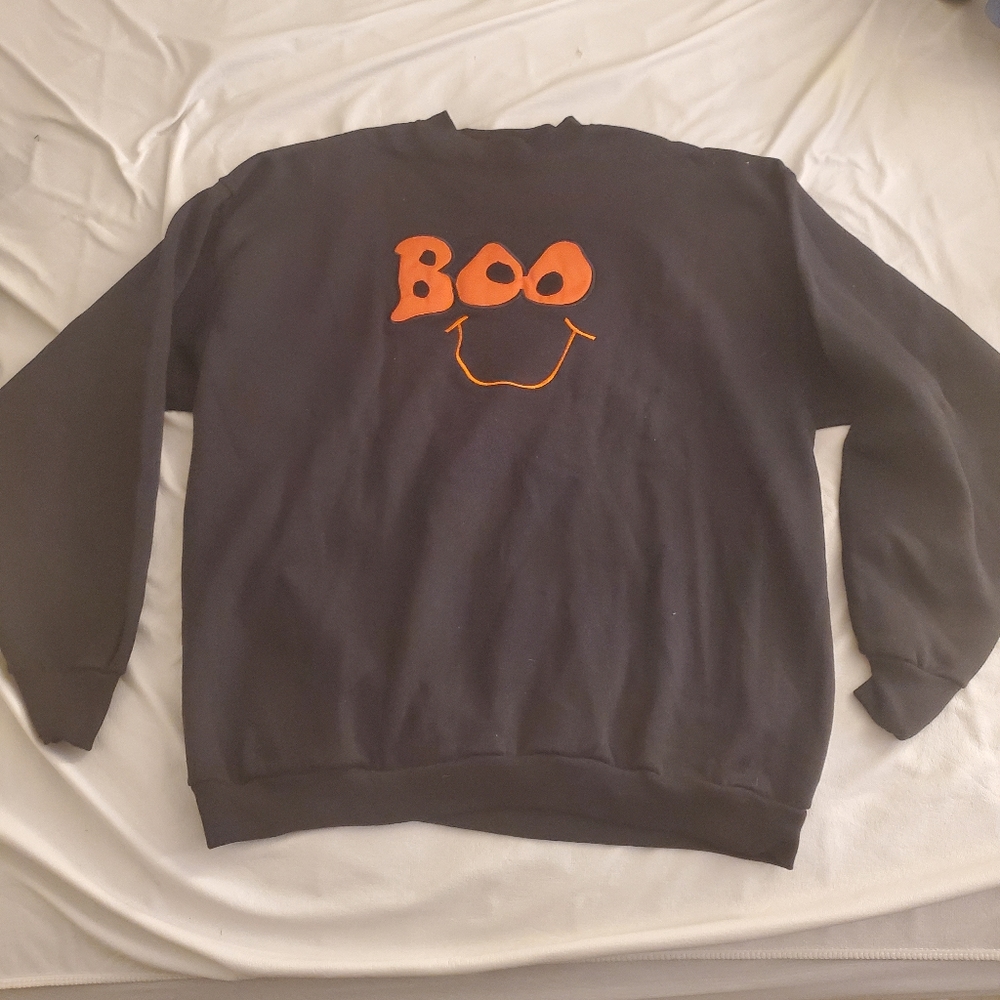 Vintage 90's "Boo" Crewneck (W Size XL)